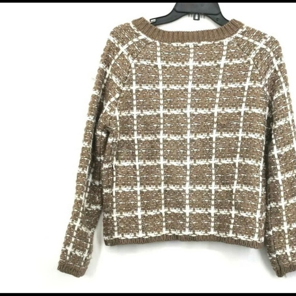 Michelle Nicole Button Front Long Sleeve Sweater - Picture 2 of 4